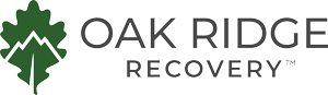 Green and Gray Oak Ridge Recovery Logo